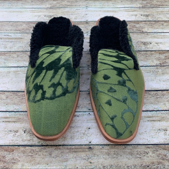 Free people butterfly faux fur lined mule - Picture 6 of 15